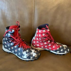 Limited Edition UA football/ lacrosse cleats size 4.5Y